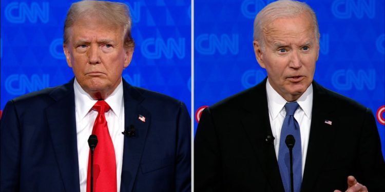 美總統辯論落幕：拜登結結巴巴、川普大言不慚，民調認為誰贏了？