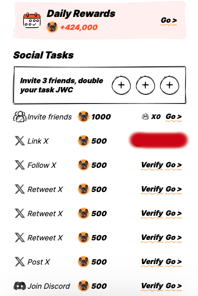 《JamesWoof 零擼空投教學》任務簡單零成本，養寵物挖礦賺 $JWC