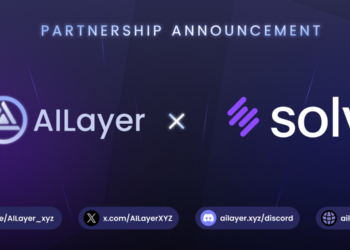 AILayer 與 Solv Protocol 達成戰略合作，拓展比特幣 DeFi 應用