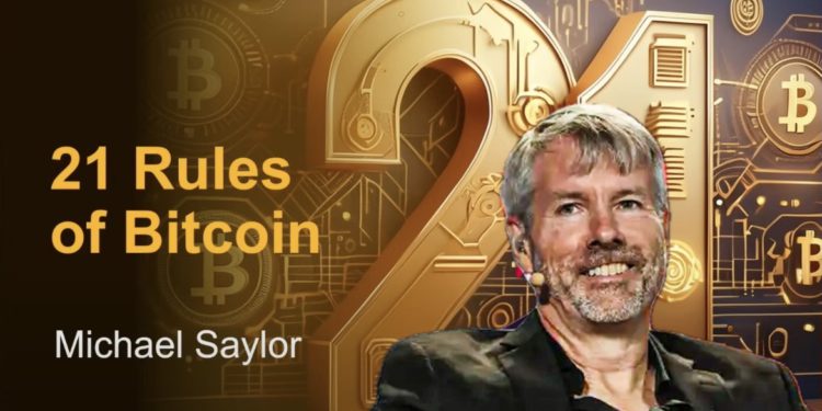 S__8003616 | 動區動趨-最具影響力的區塊鏈新聞媒體 Michael Saylor 發布比特幣 21 條軍規:為什麼永遠不要賣BTC?