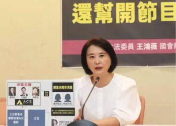 王鴻薇爆：ACE詐團利用知名媒體洗錢數千萬，詐騙所得還開電視節目洗白