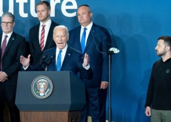 拜登決心參選！但口誤稱澤倫斯基為「普丁」 叫賀錦麗「川普」，網笑：地獄梗連發..