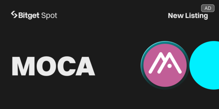 Bitget質押挖礦上架$MOCA，Web3巨頭Animoca Brands旗下Mocaverse代幣