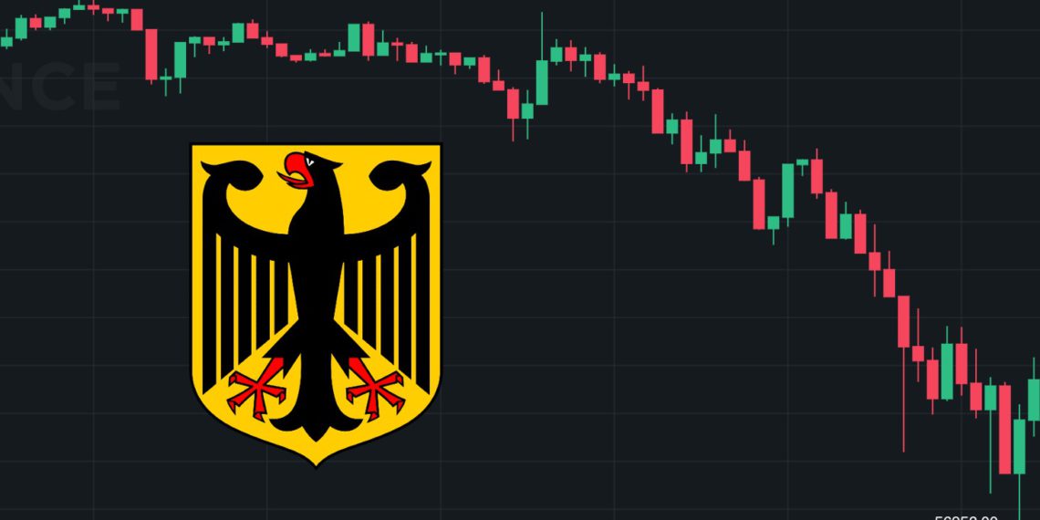 比特幣跌破5.7萬兇手？德國再轉出大量BTC，下個關鍵支撐點在那？