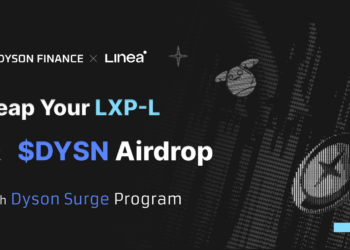 一魚多吃！Dyson Finance 與 Linea 合作空投活動「Surge」，LXP-L和DYSN雙獎勵