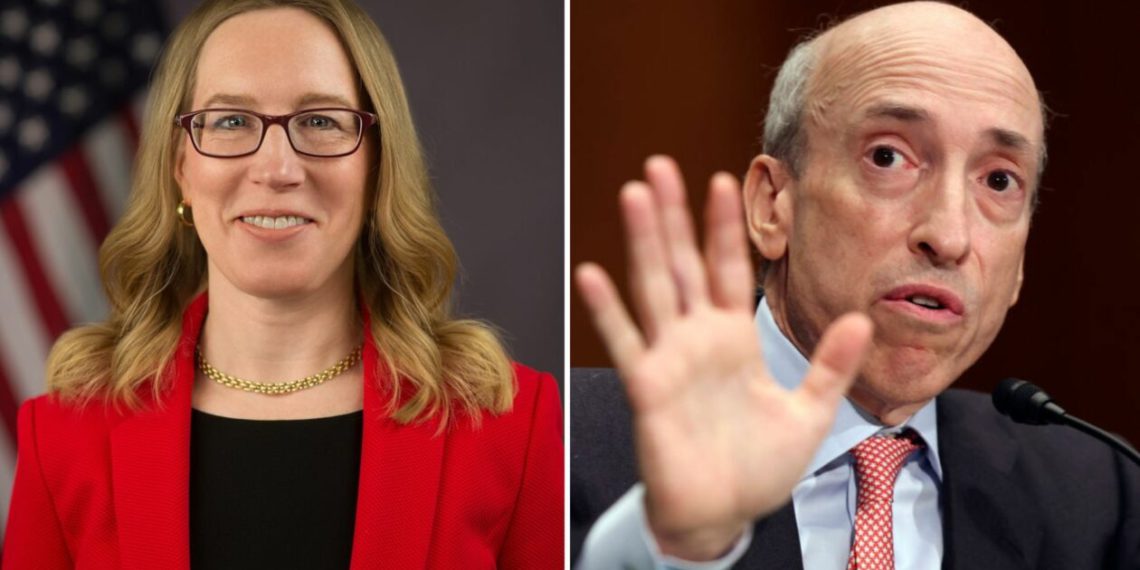 sec chair | 動區動趨-最具影響力的區塊鏈新聞媒體 加密老媽Hester Peirce是下任SEC主席?Gemini呼籲賀錦麗和川普在大選前先提名