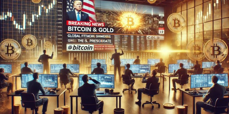 彭博社：川普遇襲美債恐陷大波動，資金轉向比特幣與黃金避險