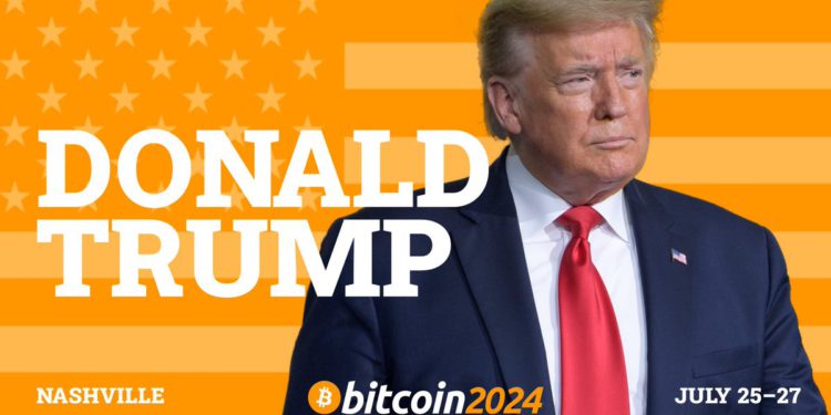 槍傷也要挺BTC！川普仍計劃比特幣2024大會演講，BTC突破62500美元