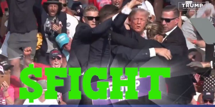 川普迷因幣整理：$FIGHT續創新高、耳朵還在幣崩跌、早期巨鯨狂賣$TRUMP..