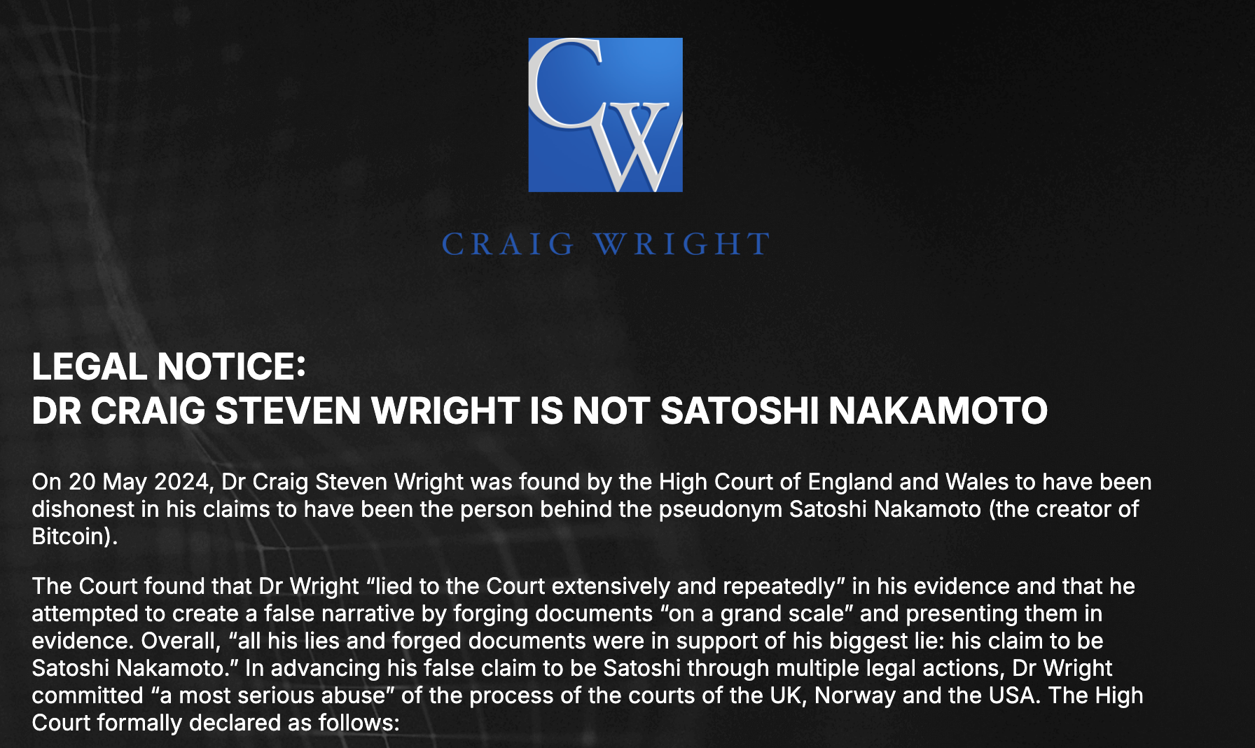 Craig-Wright-Coming-Soon | 動區動趨-最具影響力的區塊鏈新聞媒體