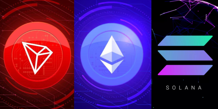 ETHTRXSOL | 動區動趨-最具影響力的區塊鏈新聞媒體 深度分析以太坊、Solana 和 Tron 三條公鏈的收入可持續性