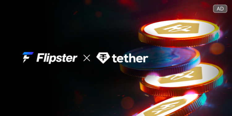 flipster 240821 | 動區動趨-最具影響力的區塊鏈新聞媒體 Flipster宣布與Tether合作!上架Tether Gold (XAUt) ,兩項限時獎勵活動開跑