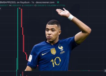 姆巴佩「X帳號被駭」發迷因幣$MBAPPE，有人8秒大賺700倍、也有人慘虧百萬鎂