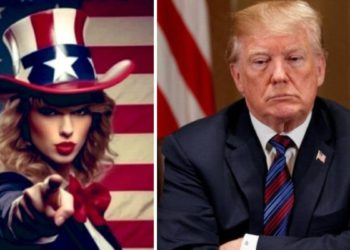 川普秀圖「泰勒絲挺自己」被抓包是AI假圖，裝傻撇清：不關我的事