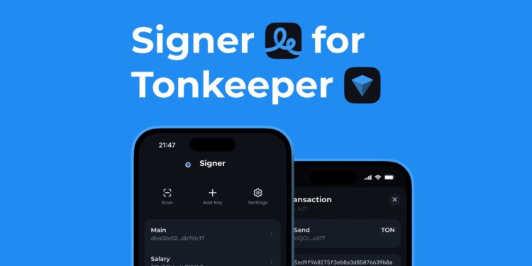 TON生態最大錢包》Tonkeeper推出「Signer」離網簽名：大幅加強資產安全