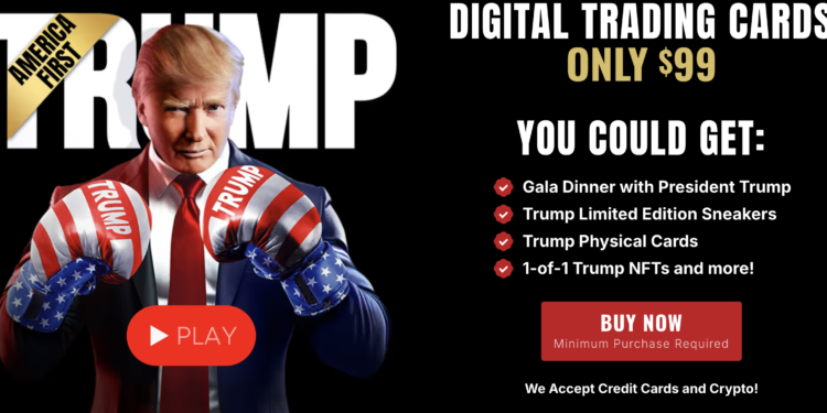 川普開賣第四代NFT「美國優先」，限量運動鞋、高爾夫晚宴…賦能一次看