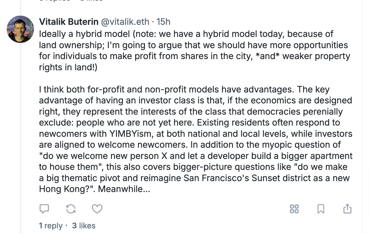 Vitalik-Buterin-on-Network-States-Warpcast | 動區動趨-最具影響力的區塊鏈新聞媒體