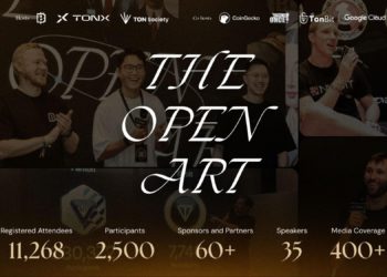 Blum、TONX、TON Society主辦「The Open Art」吸引破萬人參與，成Token2049最大盛事