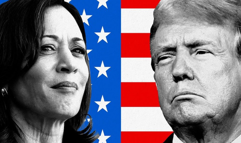 kamala-trump 1 | 動區動趨-最具影響力的區塊鏈新聞媒體 美國大選加密賭博潮來臨,CFTC警告:將成公眾利益危機