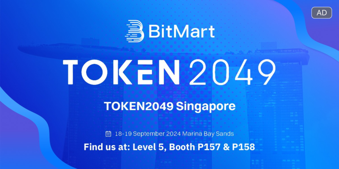 廣編稿模板 30 | 動區動趨-最具影響力的區塊鏈新聞媒體 BitMart 將作為金牌贊助商出席新加坡 TOKEN2049