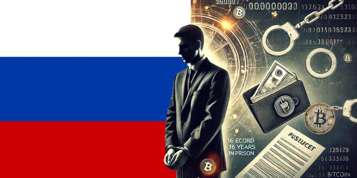 俄調查官「被駭客收買」索賄 1032 BTC，判16年監禁喊冤：我是為了國家