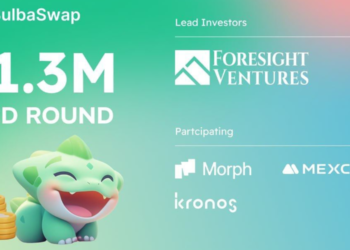 Morph生態捷報》BulbaSwap完成130萬美元種子輪融資，由Foresight Ventures領投