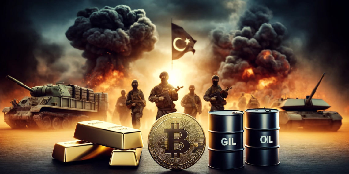 比特幣暴跌「黃金、石油拉漲」，BTC 為何難以作為戰爭避險財？