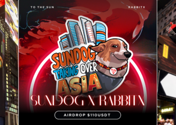 $110U空投等你領取》SUNDOG x RabbitX聯手打造亞洲迷因領域新格局