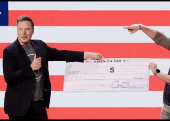 狂！馬斯克宣布每日抽美國選民送100萬鎂，送川粉福利直至大選日