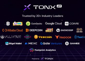 TONX API攜手生態20大巨頭！與Blum、Catizen、CoinGecko、Google Cloud共建TON開發者生態