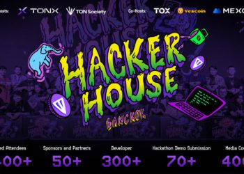 TON HackerHouse曼谷站圓滿落幕！TONX攜手300位全球開發者締造創新70項目