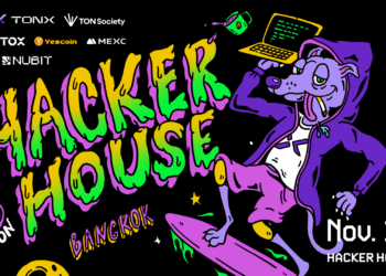 TONX與TON Society主辦《TON Hacker House Bangkok》重磅登陸泰國Devcon