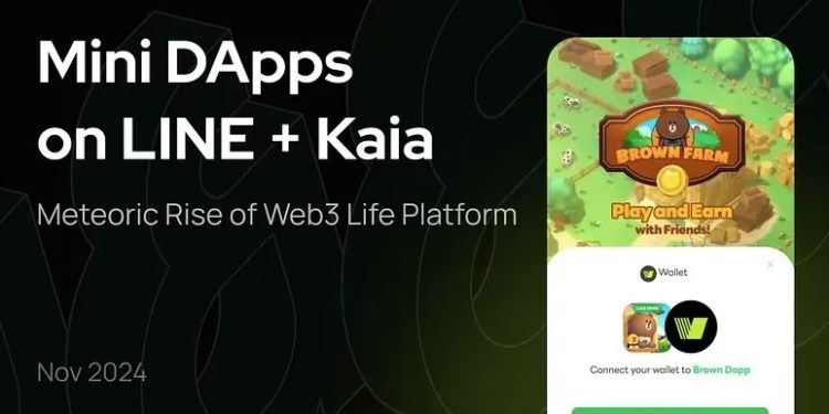 LINE 重磅宣布！明年一月上線多款「Mini Dapp」專注遊戲、SocialFi，Kaia 鏈能複製 TON 熱潮？