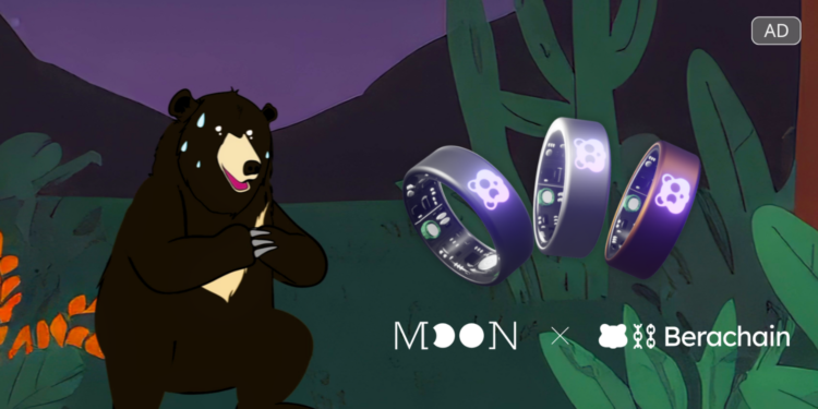 Moon Ring 熊鏈版本 11/28 開放預訂、限量 2000 個，獲Berachain社群轉發