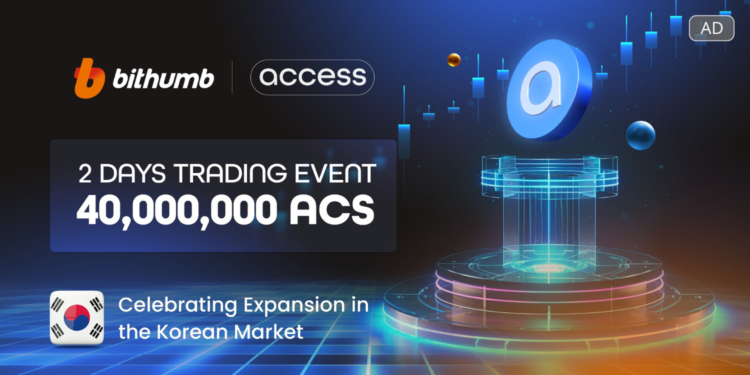 Bithumb合作Access Protocol ，推出 4000 萬枚 $ACS 空投活動