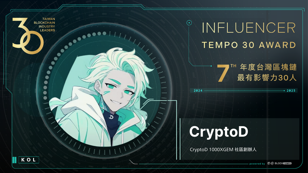 CryptoD | 動區動趨-最具影響力的區塊鏈新聞媒體