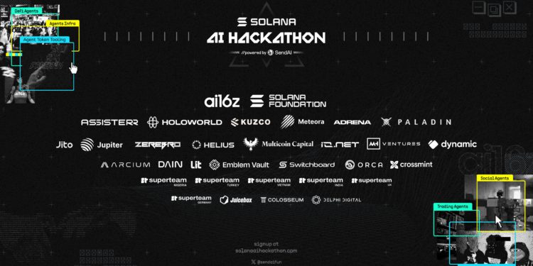 Solana AI 黑客松上線：一覽 12 個 AI Agent 新項目