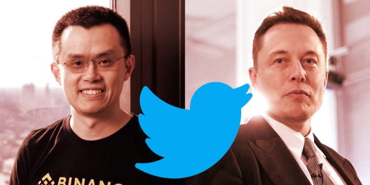 世紀和解！馬斯克感謝CZ協助收購推特，CZ開心用Emoji回應