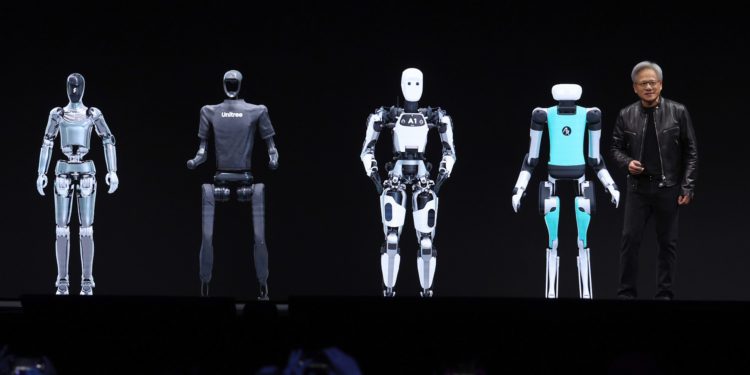 輝達明年推出人形機器人運算平台「Jetson Thor」物理AI的ChatGPT時刻降臨？