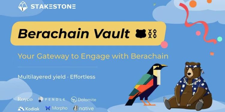 StakeStone上線「Berachain Vault」質押ETH就能賺多種獎勵，參與教學