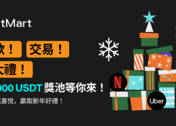 BitMart啟動聖誕新年活動：總獎金池達43萬USDT，獨家節慶禮遇同步上線