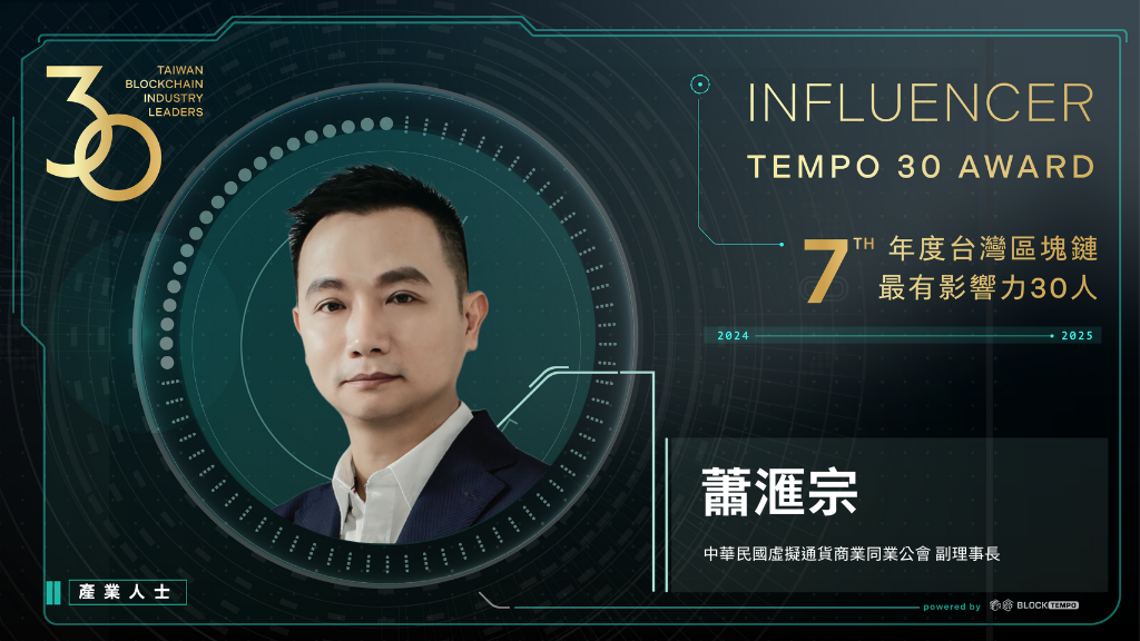 蕭滙宗 | 動區動趨-最具影響力的區塊鏈新聞媒體