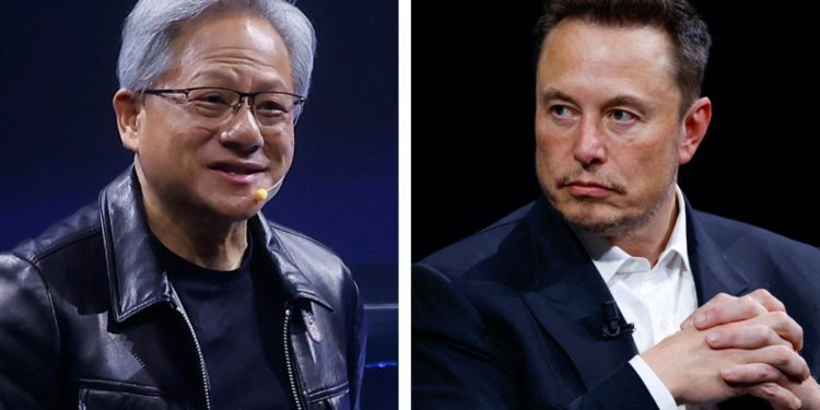 黃仁勳大讚馬斯克：在自駕、機器人等AI領域突破驚人，收集真實世界數據有龐大優勢