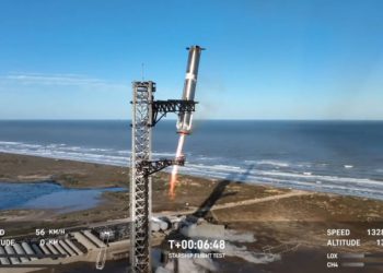 馬斯克星艦第7次試飛爆炸解體！ 但「筷子機械臂」二度成功回收助推器