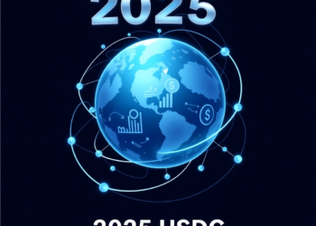artwork | 動區動趨-最具影響力的區塊鏈新聞媒體 2025 年 USDC 市場經濟報告:價值網際網路的美元