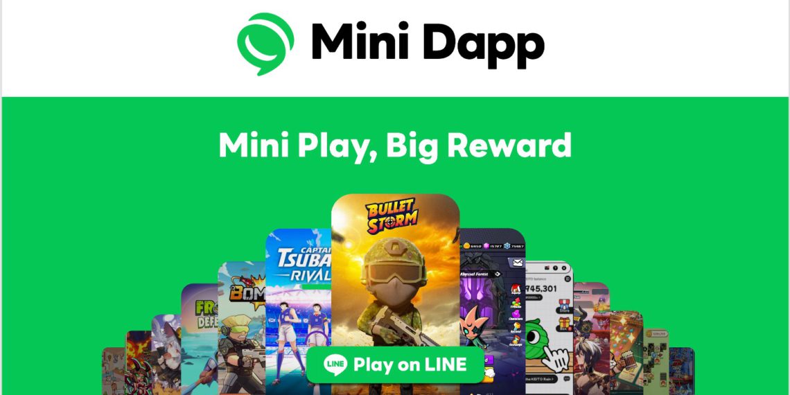 LINE 推出 Mini Dapps 和 Dapp Portal，已在 Kaia 鏈上線 32 款遊戲、社群媒體小程式