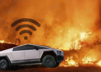 馬斯克為加州火災調用Cybertruck當緊急「移動基地台」，部署Starlink與免費WiFi