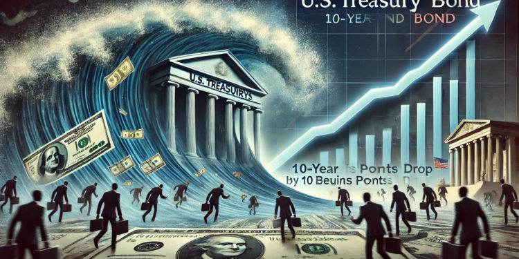 亞股全倒！台積電重摔5%，資金「逃難去美債」10年期殖利率急跌