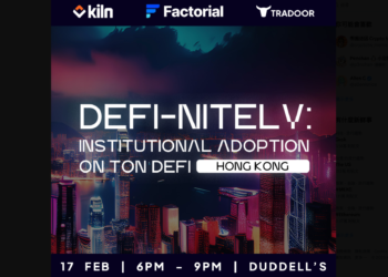 TON DeFi獲機構加速採用，Factorial、Kiln、Tradoor於Consensus香港推出「DeFi-nitely」活動