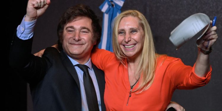 javier-milei-y-karina-milei-1jpg | 動區動趨-最具影響力的區塊鏈新聞媒體 收錢辦事?LIBRA創辦人:我買通阿根廷總統Milei妹妹,讓他做任何我想做的事